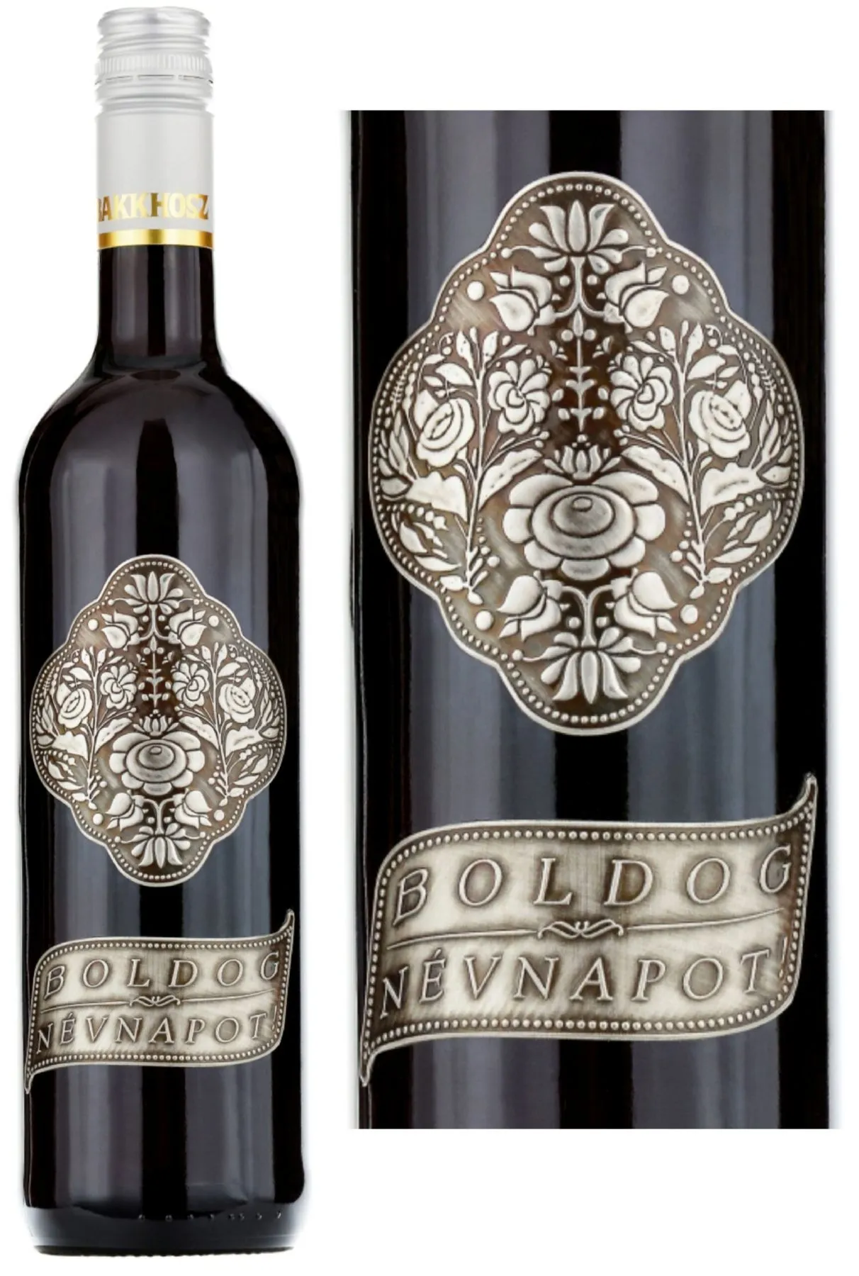 Cabernet Sauvignon "Boldog Névnapot" fémcímkével