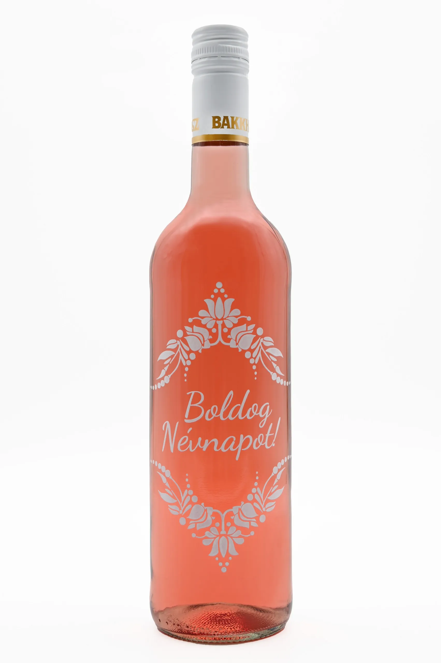 Mátrai Rosé  "Boldog Névnapot" felirattal