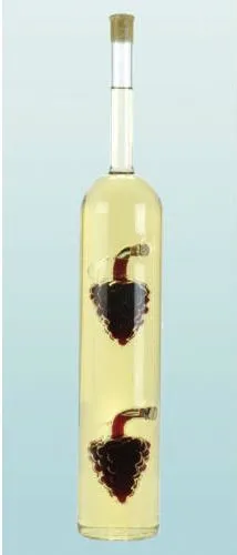 Tokaji Furmint nagy díszpalackban 2 szõlõvel