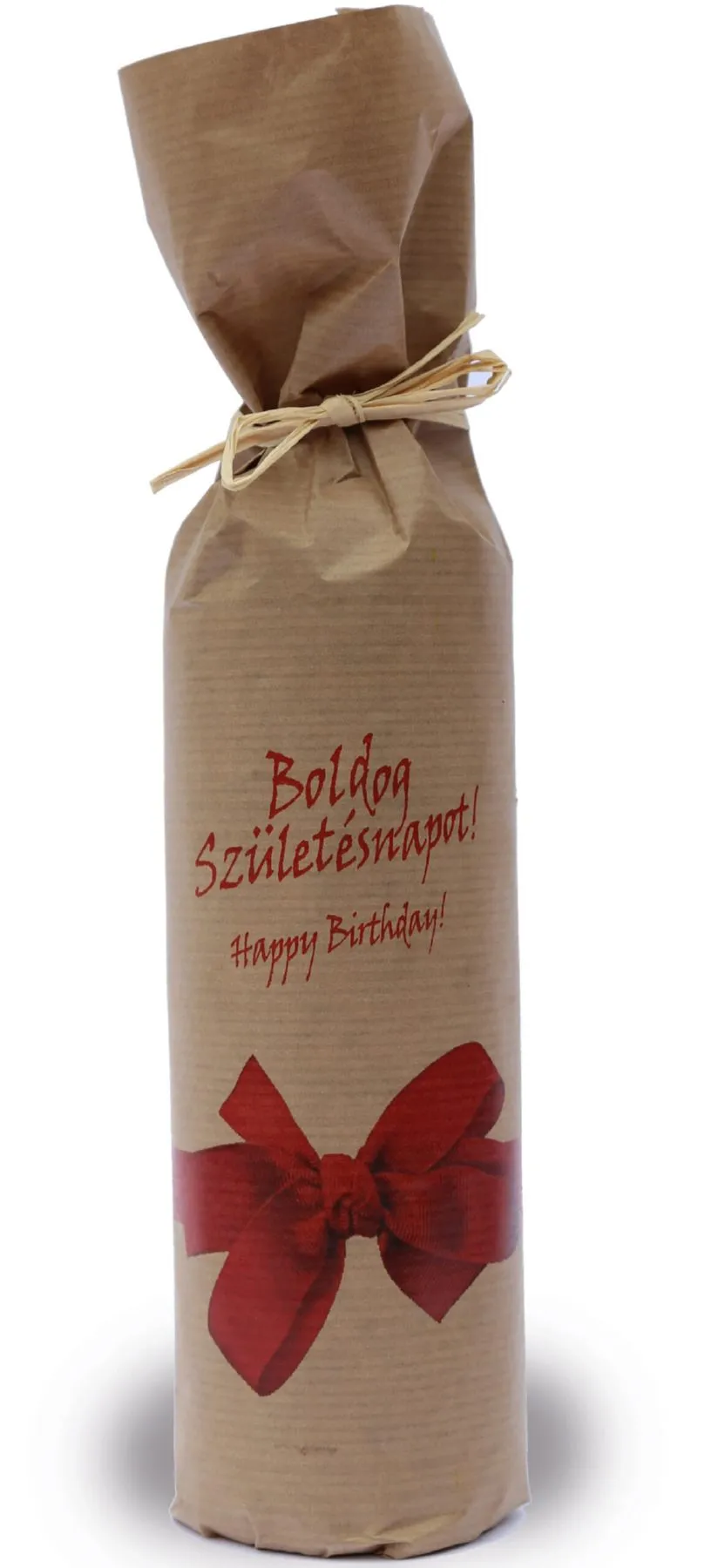 Mátrai Cabernet Sauvignon "Boldog Születésnapot" masnis papír díszcsomagolásban